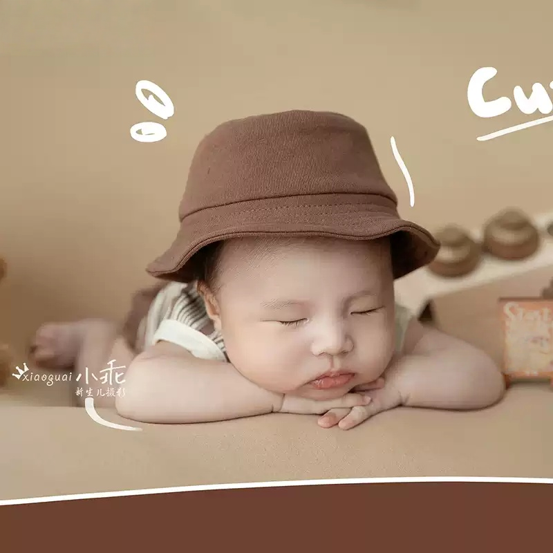 Newborn Photography Props Headphone Theme Set - Retro Music Style Baby Photo Collection - Image 3